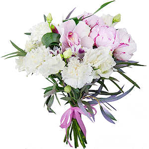 Bride's bouquet "Lucky Girl" with delivery Yekaterinburg