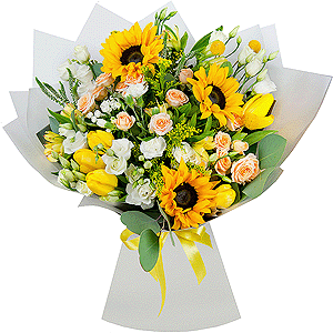 Bright morning with delivery Yekaterinburg