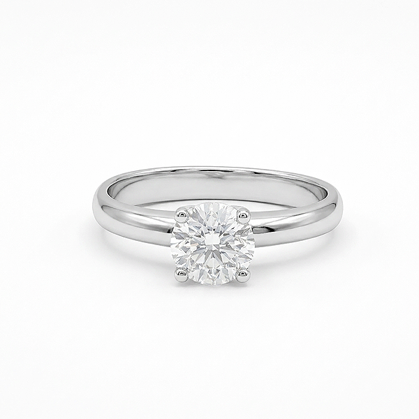 Gold Ring YULUMIA With a 0.9 Carat Diamond with delivery Yekaterinburg