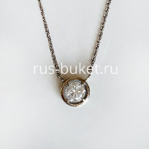 Gold Pendant With Diamond with delivery Yekaterinburg