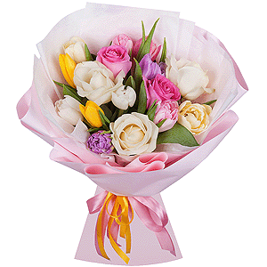 The kiss of spring with delivery Asbest