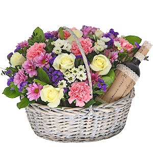 Baroque taste with non-alcoholic wine with delivery Yekaterinburg