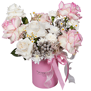 Luxury White with delivery Yekaterinburg