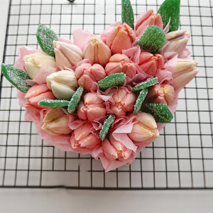 Tulips from Chocolate with delivery Yekaterinburg