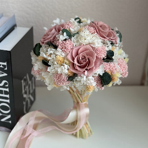 Forest Nymph Bridal Bouquet With Stabilized Flowers with delivery Yekaterinburg