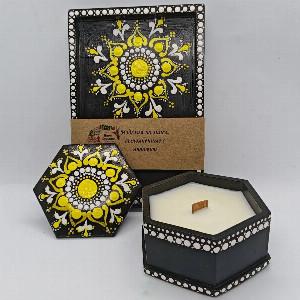 Sunny Mood Gift Set with Candle with delivery Yekaterinburg