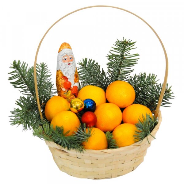 Корзина маленькая, Фигурный шоколад 