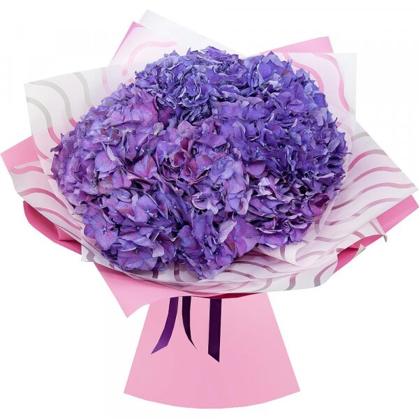 Blue/purple hydrangea - 9, Wrapping Paper
