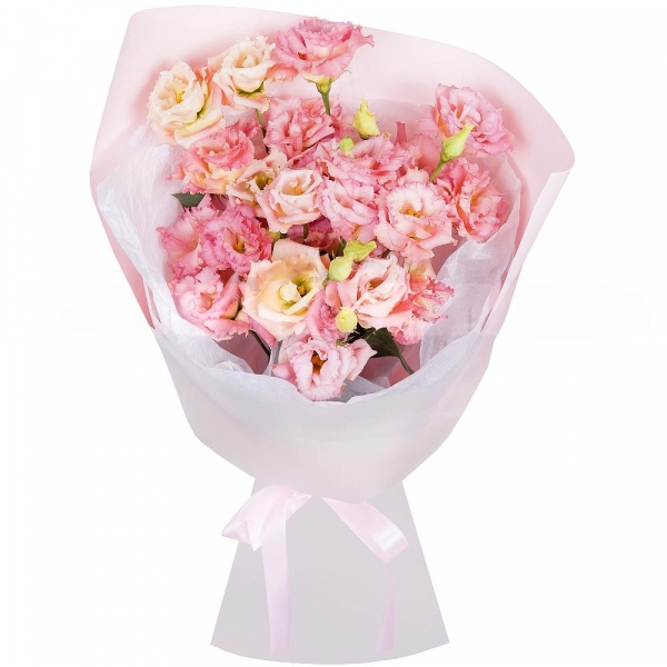 Pink Lisianthus (Eustoma) - 9, Wrapping Paper