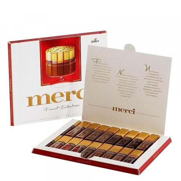 Подарок "Конфеты Merci"