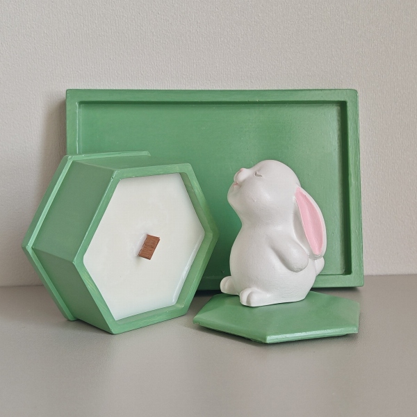 Свеча "Лавандовое печенье"
